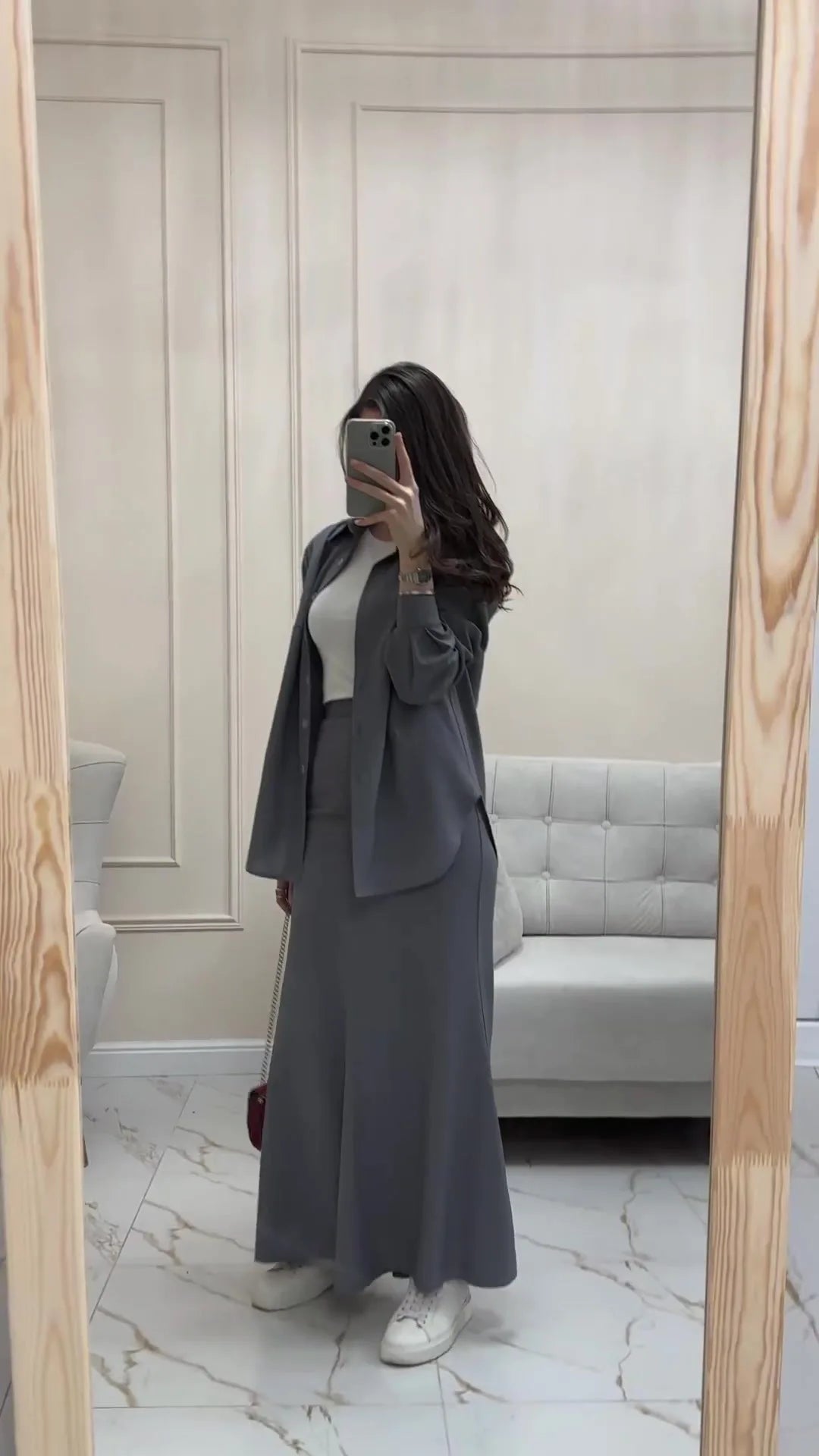 Abayas for Women Outfits Shirt Skirt Single Breasted Suit Ramadan Morocco Dubai Eid Muslim Ensemble Islam Arab Jalabiya Outfits