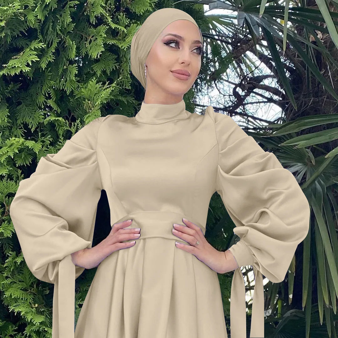 Eid Morocco Dress Women Muslim Abaya Arabic Hijab Dubai  Islam Kaftan Robe Longue Musulmane Vestidos Largos Ramadan 2025